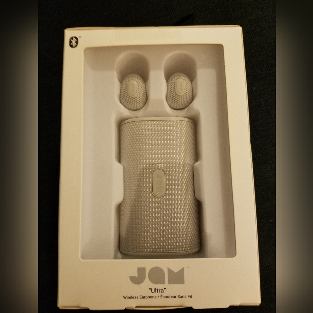New JAM Ultra True wireless earbuds bluetooth 2016 Reddot Award Winner WHITE